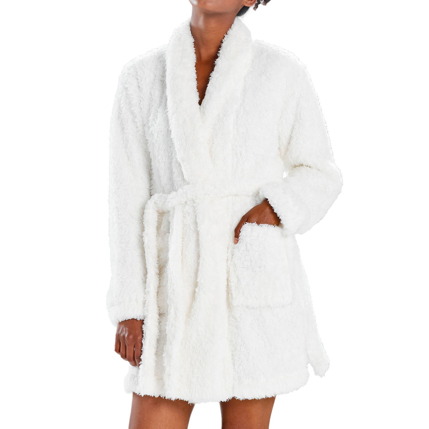 N Natori Women's Plush Lounge Cardigan